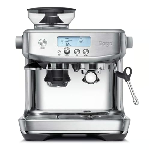 Produktfoto von Sage Appliances Barista Pro Espressomaschine und Kaffeemaschine mit Milchaufschäumer, Siebträgermaschine, SES878,…