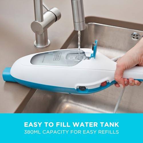 BLACK+DECKER Steam-Mop 1300 W 380mm White, FSM13E1-GB - Image 4