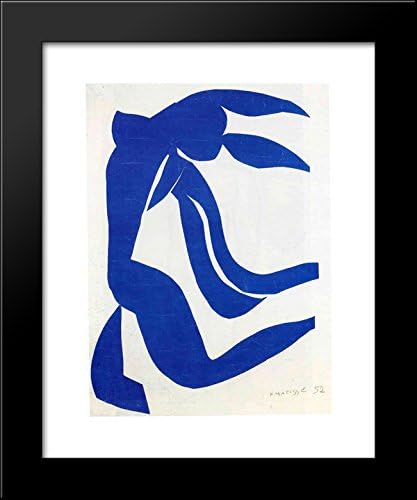 The Flowing Hair 20x24 Framed Art Print by Matisse, Henri
