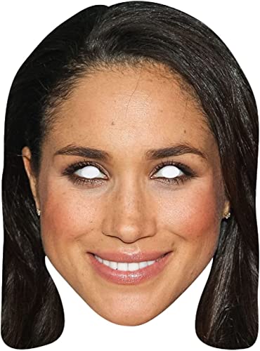 SHATCHI 10Pcs Meghan Markle Royal Family Face Mask King’s Coronation Supplies Celebrities Face Masks UK Hen Night Stag Parties Fancy Dress Bulk Wholesale - Image 3