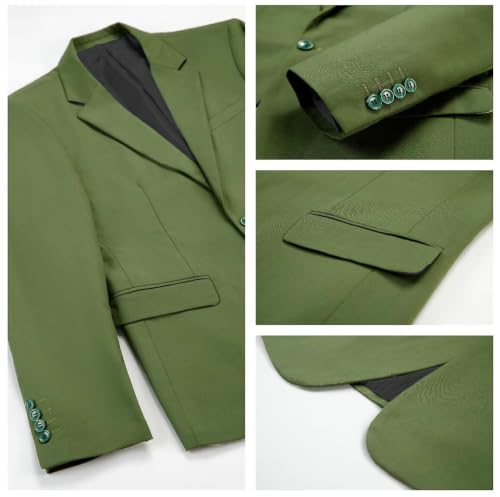Image of 3 Pieces Business Mens Suit Notch Lapel Blazer Formal Wedding Groom Pants Tux Vest Tuxedos
