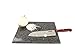 Home Basics Granite Cutting Board, Serving Board, Cheese Board, Display of Appetizers (8