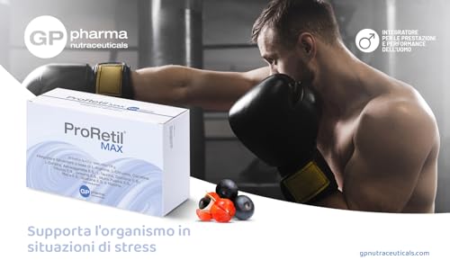 ProRetil® MAX 30 bustine Integratore BLU Stimolante uomo vasodilatatore,alto dosaggio,AUMENTA LIBIDO E VIGORE : Ingredienti attivi naturale. Migliora le prestazioni uomo in forza e resistenza - 4