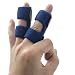 GenetGo 2pcs Finger Splints Brace for Trigger Finger Mallet Finger Broken Finger Rheumatoid Arthritis Pain Relief