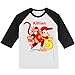 Personalized Diddy Birthday Shirt | Mario Kong | Handmade Decorated Shirt | Personalized with Name and Age | Unisex 3/4 Sleeve Raglan T-Shirt | #1189
