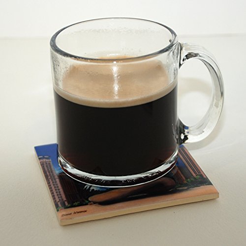 Miniatura 5 de Ceramic Tile Coaster - Ducks, Naperville, Illinois - Painting the Town Series - Ceramic Tile - Ceramic Coaster - Decorative Art Work