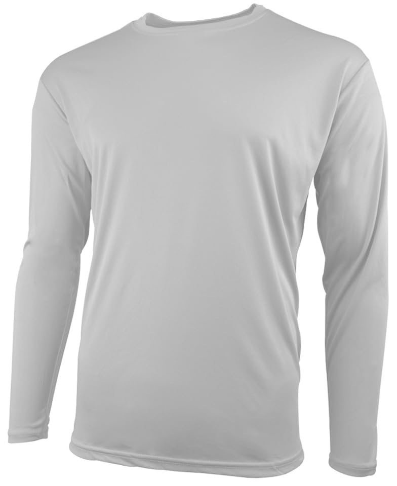 Epic Youth Cooling Performance Long Sleeve Crew T-Shirts (18- Colors Available)