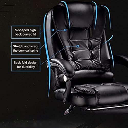 Fauteuil pivotant inclinable YRYRYW pour bureau et télétravail