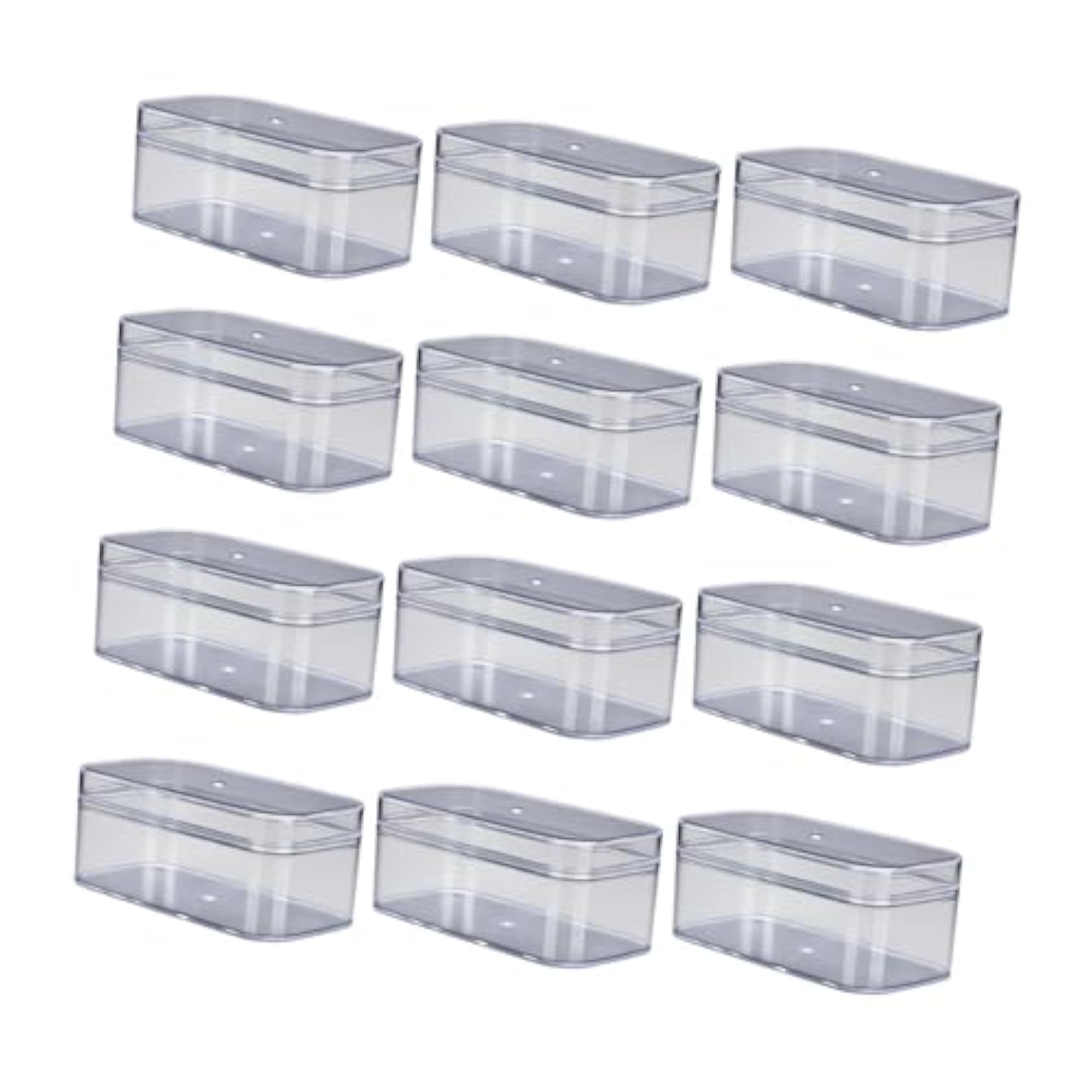12Pcs Transparent Candy Packaging Box for Parties & Weddings