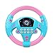 Uposao Simulatore di Guida, Volante Giocattolo per Bambini,Sound Volante Toy,Sviluppa Giocattoli Educativi,per Bambini,Bimbi