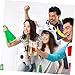 KESYOO 4Pcs Cheer Megaphone Party Accessory Lightweight Reusable Noisemaker for Games Ceremonies and Outdoor Events Enhance Party Atmosphere with Cheering Props