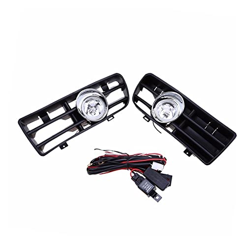 Feux anti-brouillard de calandre avant transparente pour Volkswagen Golf 4 97-03