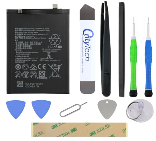 Kit completo di strumenti inclusi: ogni batteria viene fornita con un kit completo di 10 strumenti di qualità per facilitare l'installazione. Il kit contiene anche adesivo per attaccare la nuova batteria e chiudere il telefono