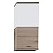 trendteam smart living Badezimmer Hängeschrank Wandschrank Campus, 36 x 79 x 25 cm in Weiß, Eiche San Remo (Nb.) mit viel Stauraum