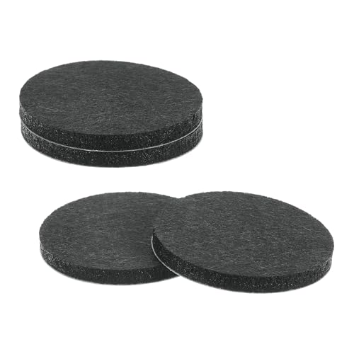 uxcell Furniture Pads 2" Round Self Adhesivefor Floor Protectors 4Pcs