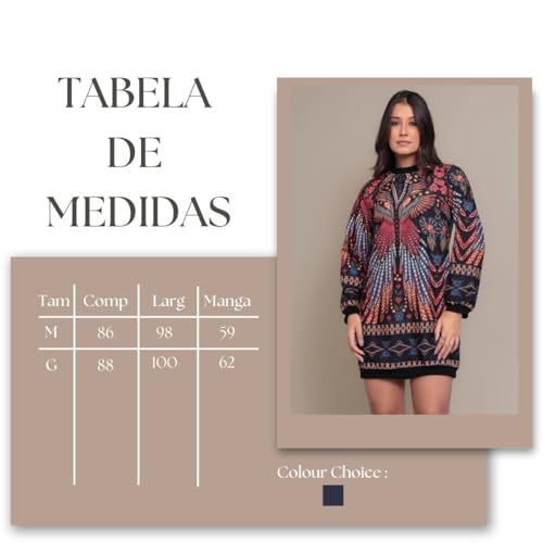 Vestido Feminino Casual Elegante Curto Manga Longa Rodeio Festa Show Vaquejada Estiloso Moda Fashion