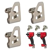 42-70-2653 Belt Clip/Hook Compatible with Milwaukee M-18 Fuel Tools 2604-20, 2604-22, 2604-22CT, 2797-22,2804-20,2904-20, Impact Driver Hammer Drill Belt Clip with Free Screw(3+3 pcs)