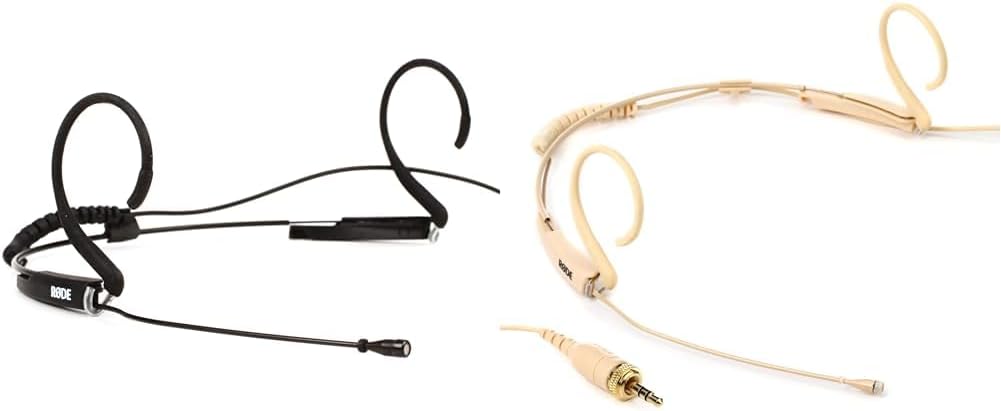 Rode HS2 Headset Microphone Black and Pink 2-Pack Bundle