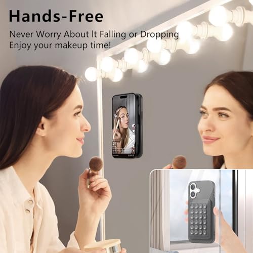 Coque iPhone 16 Plus à ventouse Unichthy avec support amovible - 4