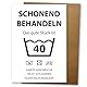 LIEBEVON Geburtstagskarte 40. Geburtstag Karte - Schonend Behandeln - Grußkarte mit Umschlag A6