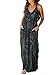 Dearlovers Women's Short Sleeve Crew Neck Long Maxi Casual Dress Large Size Navy