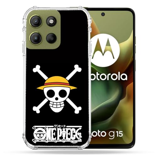 Coque Motorola G15 One Piece pour geek et lycéen au quotidien