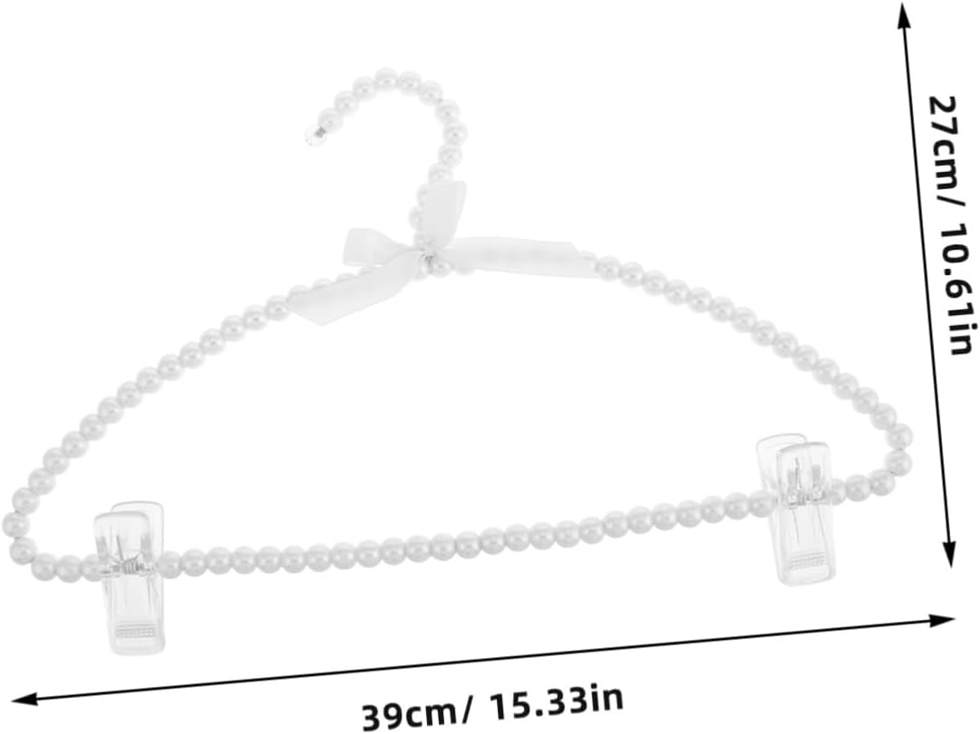 PRETYZOOM 2pcs Non- Hangers for Wedding Evening Gowns and Formal Attire Elegant Curved Plastic for Skirts Jackets and Pants Design