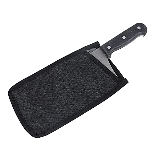 Aoblok Étui en Toile pour Couteau de Chef, étui pour Couteau de Cuisine, Protecteur de Lame Large (Gray) Cover