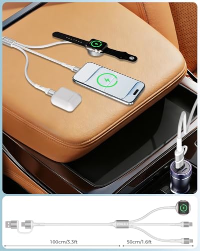 Image of White 5ft Multi Charging Cable