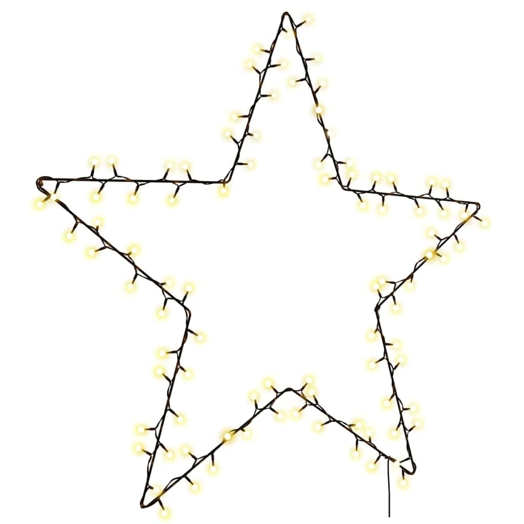 Generisch Stern Weihnachtsbeleuchtung, Festliche Deko für Innen, Magische Lichterkette mit 8 Modi, Leicht Aufhängbar, Perfekt für Wohnzimmer und Fenster (90x87cm, 1)