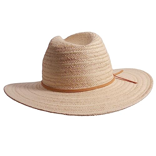 American Hat Makers Paulo X-Large Straw Safari Hat with Wide Brim for Men and Women | Durable Outdoor Sun Hat for Beach, Fishing, and Travel | Breathable Ventilation, Chin Cord, UPF 50 UV Protection - Image 3
