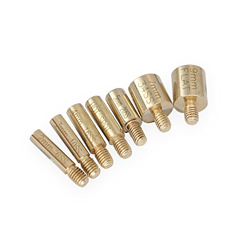 Hotfix Rhinestone Applicator 7 In 1 Professional Iron-On Hot Fix Wand Crystal Gem Rhinestone Heat-Fix Tool (Purple) #TOP2