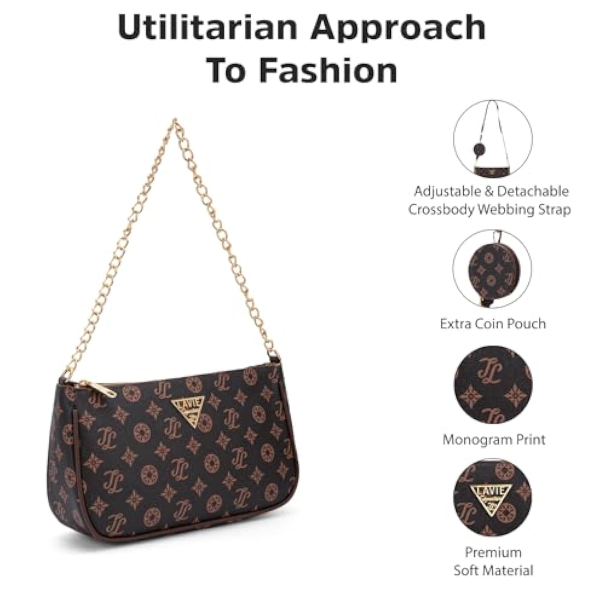 Women's Florida Crossbody Sling Bag, Stylish Handbag