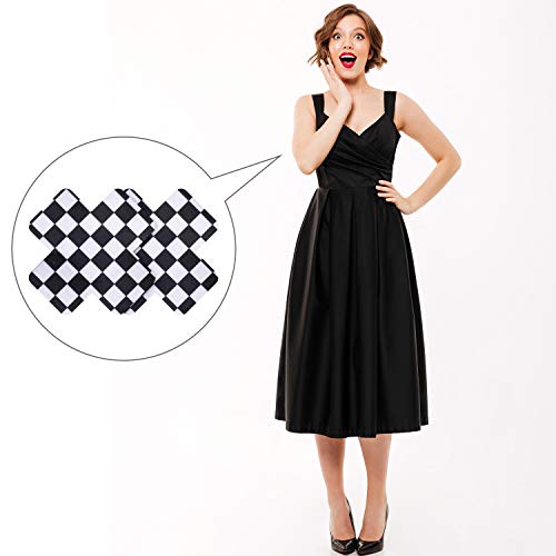 Satinior 100 Pairs Multi Design Pasties Nipple Covers Disposable Satin Petal Stickers Adhesive Breast Pasties #TOP6