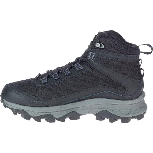 Image of Merrell Women's Moab SPD Thrmo Sneaker, Black /White, 7 UK, Black White