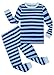 Family Feeling Big Boys Girls Long Sleeve Striped Pajamas Sets Cotton Kids Holiday Pyjamas Kid Pjs Size 10