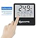 Aquarium Thermometer, Digital Touch Screen Fish Tank Thermometer with Large LCD Display, Stick-on Tank Temperature Sensor Ensures Accurate Reading for Aquarium Terrarium Amphibians and Reptiles
