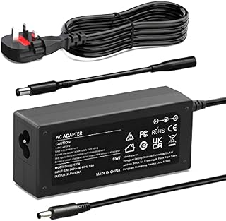 65W 45W Laptop Charger for Dell Inspiron 17 15 14 13 11 7000 5000 3000 Vostro 15 14 3000 3420 3520 3552 5559 5558 5593 5755 5759 5767 HA65NS5-00 HA45NM140 LA45NM140 0G6J41 AC Adapter Power Supply