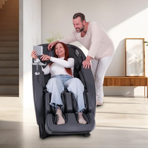 Casada Massagesessel Saphir – 2D Shiatsu-Massage mit Zero Gravity, Fußreflexzonenmassage, Wärmefunktion, Bluetooth-Musik, platzsparend & individuell einstellbar – Wellness für Zuhause – Bild 5