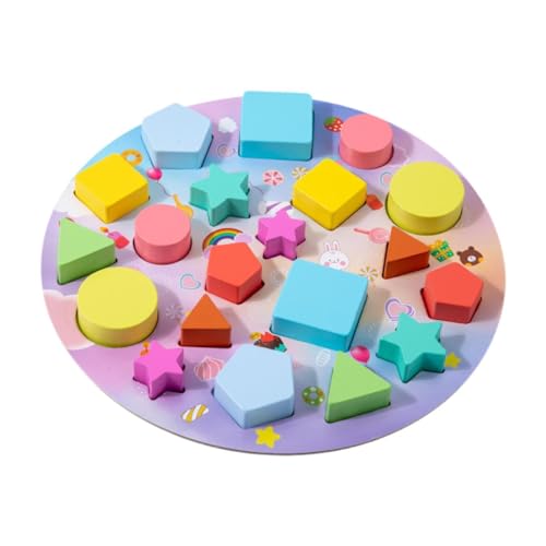 Puzzle de tri de formes Qianly pour éveil enfant 2-5 ans
