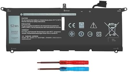 DXGH8 52Wh Battery For Dell XPS 13 9370 13 9380 Inspiron 5390 5391 7390 Series I.52501242