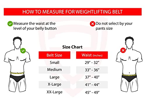 Robox Weight Lifting Belt, Gym, Back Support, Bodybuilding, Fitness, Training, Lumbar Support, Neoprene Workout Belt For Men And Women (Medium, Full Black) #TOP5