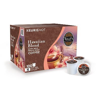 Tully's Hawaiian Blend Coffee, Medium 