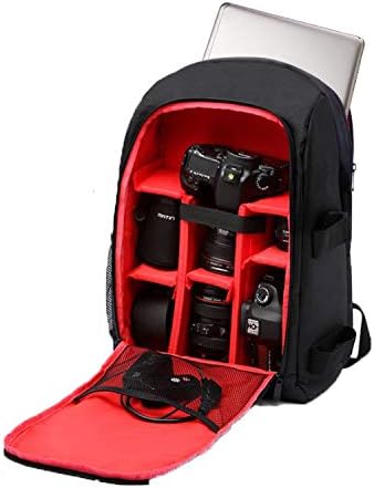 G-raphy Camera Backpack Photography Backpack with Laptop Compartment for DSLR SLR Cameras (Canon,Nikon,Sony,Panasonic etc)