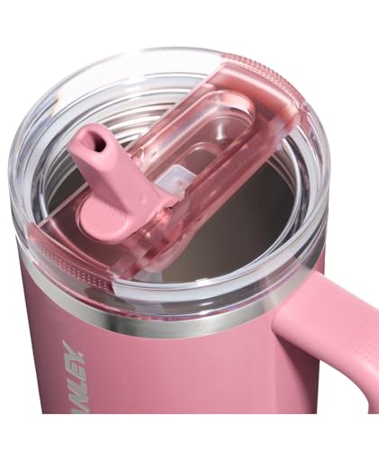 Image of STANLEY Quencher ProTour Flip Straw Tumbler with Leakproof Lid 40 oz| Built-in Straw & Handle | Cupholder Compatible for Travel | insulated Stainless Steel Cup | BPA-Free | Port Shimmer