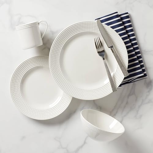 Kate Spade New York Wickford 5-Piece Flatware Set, 1.05 LB, Metallic by kate spade new york - Image 3