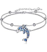 YONFQE Celtic Knot Sterling Silver Abalone Cross Pendant Jewelry for Women