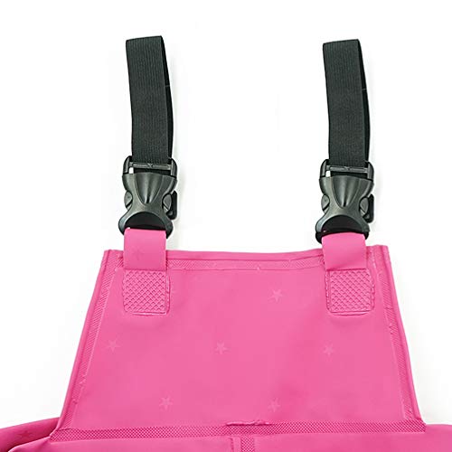 Luwint Kids Chest Waders For Girls, Youth Fishing Waders With Boots Children Hunting Wader Waterproof Lightweight Bootfoot Pink #TOP6
