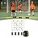 Yiju Goalkeeper Deflection Equipment Floor Ball Deflector Goalkeeping Training Reflexes Agility Training Kit for Soccer Training, 200x160cm
