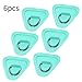 Ruqingg Inflatable Boat D-Ring Patch Heavy Duty Kayak Canoe D-Ring PVC Patch Accessories 6PCS Green Inflatable Boat -